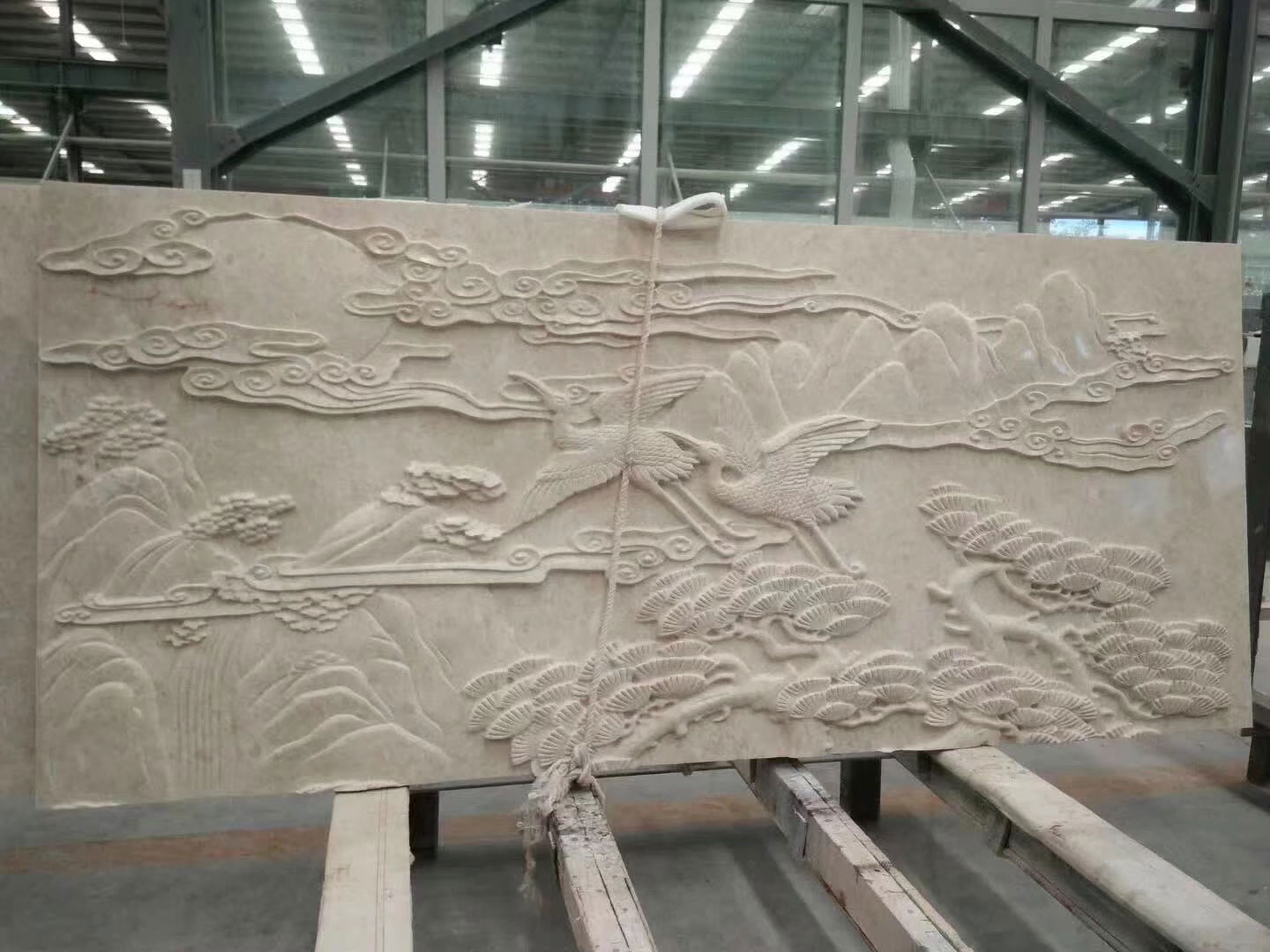 黃金麻石材-背景墻