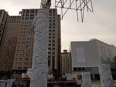 山東白麻石材-雕塑