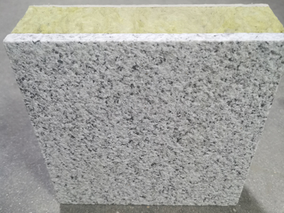 芝麻白保溫一體板